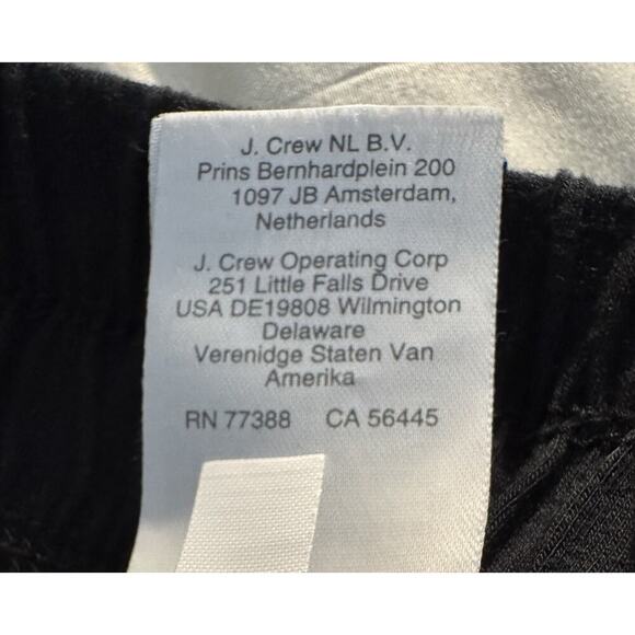 J. Crew 2 Joggers Set Women's Black/Navy Blue Drapey Comfort Size XS - Picture 5 of 10